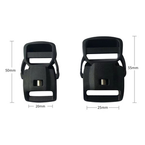 Hebilla Magnética de Plástico de Liberación Lateral de 20mm y 25mm, Ajustable para Cinturones y Prendas de Vestir - Product Image 1