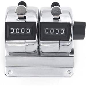 Contador de conteo de escritorio de molinos manuales 2025 con base de múltiples unidades Contador Clicker para inventario de personas de eventos - Product Image 3