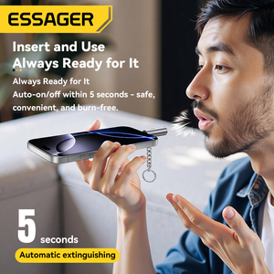 ES-OTG26จุดไฟไฟฟ้าแบบพกพาสำหรับโทรศัพท์มือ<span class=keywords><strong>ถือ</strong></span> OTG ไฟแช็ก USB Type C ขนาดเล็กออกแบบได้ตามต้องการ - Product Image 4