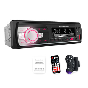 1din kép USB xe Stereo đài phát thanh xe <span class=keywords><strong>Kit</strong></span> FM Transmitter đa chức năng xe Mp3 Máy nghe nhạc - Product Image 1