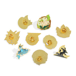 ヨーロッパとアメリカのポケモン日本の漫画アニメポケモンブローチポケモンピカチュウバッジ衣装金属ブローチ - Product Image 5