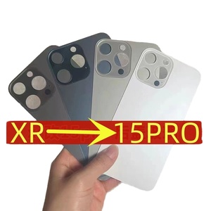Alta calidad al mejor <span class=keywords><strong>precio</strong></span> para <span class=keywords><strong>Iphone</strong></span> <span class=keywords><strong>XR</strong></span> a 15 Pro carcasa para <span class=keywords><strong>Iphone</strong></span> <span class=keywords><strong>Xr</strong></span> a 15 Pro carcasa <span class=keywords><strong>trasera</strong></span> convertir cubierta <span class=keywords><strong>trasera</strong></span> de vidrio - Product Image 2