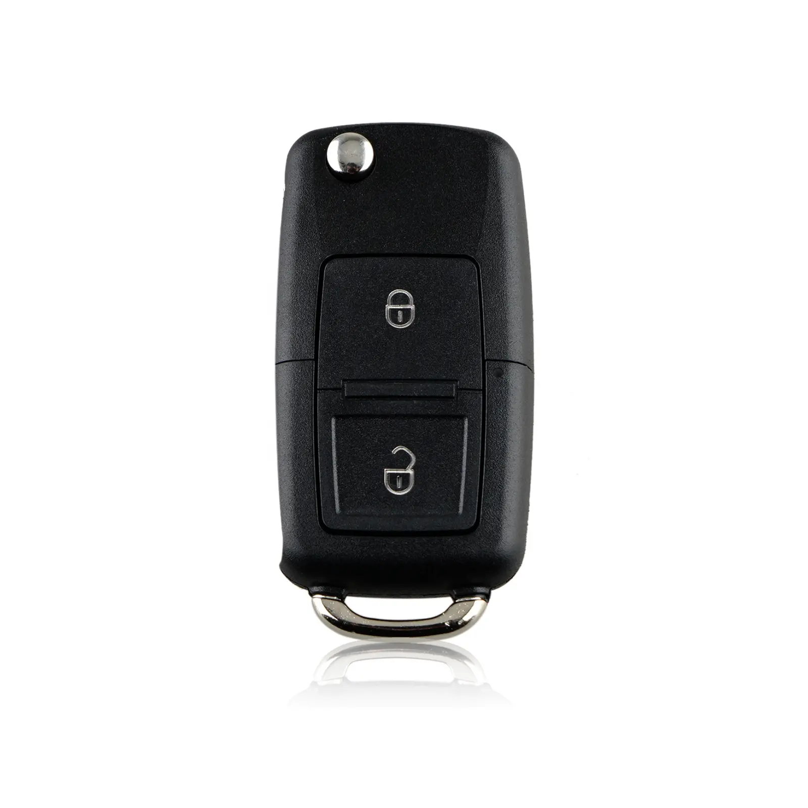 Bán buôn OEM 2 nút chìa khóa xe Fob từ xa cho 2009 2010 2011 Volkswagen mới Bọ Cánh Cứng Polo 1j0959753ag 1j0959753ct 433MHz chip: 48
