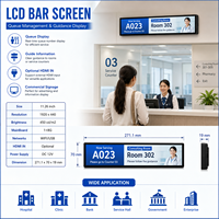 Écran d'affichage numérique intelligent de 11,26 pouces 450 cd/m² pour bord de rayonnage, lecteur de signalisation numérique WiFi pour la promotion de produits en magasin de détail