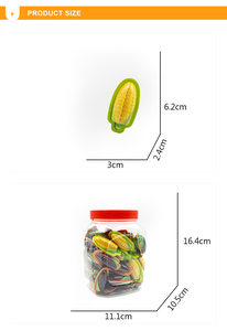 Desain baru permen kunyah bentuk jagung permen Gummy kesehatan permen jeli jagung dengan Jam - Product Image 4