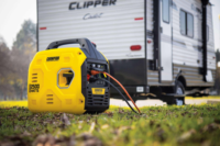 Generador Inverter Portátil de 3200W, Fuente de Energía de Respaldo para Camping y Autocaravanas, Funcionamiento Silencioso, Motor de Ahorro de Energía