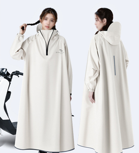 Imperméable de pluie épais en tissu Oxford pour hommes et femmes, universel, pour la randonnée, la moto, résistant à l'eau et au vent, réutilisable - Product Image 5