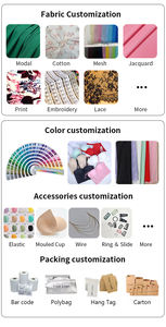 Débardeur <span class=keywords><strong>bustier</strong></span> à fleurs brodées en trois dimensions - Product Image 6