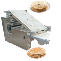 Machine à griller entièrement automatique en acier inoxydable haute capacité pour restaurant, idéale pour les paratha, les roti, les mini-shawarmas et les kebabs.