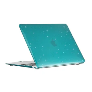 Yıldız elmas kristal bilgisayar kılıfları için Macbook 13.6 hava A2681 PC dizüstü Macbook çantası Pro16 A2485