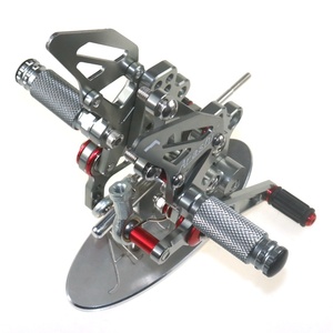 Reposapiés Trasero Ajustable CNC para Motocicleta <span class=keywords><strong>Arashi</strong></span>, para Z300 Z250 NINJA300R NINJA250R 2013-2018, Pedal Delantero - Product Image 3