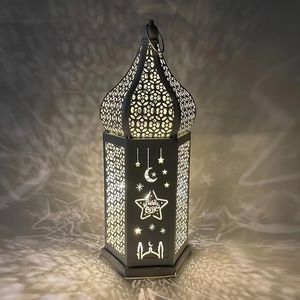 Linternas de Ramadán DAMAI, Linternas Marroquíes para Velas, Decoraciones Decorativas para el Hogar en Interiores - Product Image 5