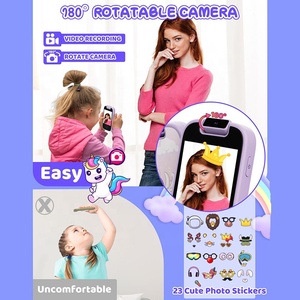 8G Karte Touchscreen Kleinkind spielen Spielzeug Spiel Musik Player Weihnachten Geburtstag Geschenke Kinderspiel zeug Handy Kinder Smartphone für Mädchen - Product Image 4