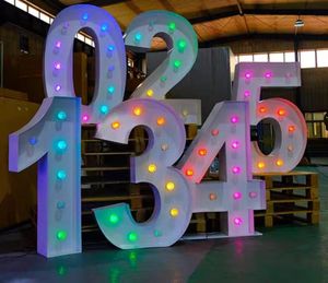 Luci a LED RGB Impermeabili a Forma di Lettere <span class=keywords><strong>e</strong></span> Numeri, Insegna Luminosa Personalizzata per Matrimoni <span class=keywords><strong>e</strong></span> Feste di Compleanno - Product Image 3
