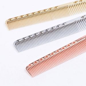 Professional Stainless Steel Salon Styling Cutting Comb with Hair <b>Smoothing</b> Massage <b>Brush</b> Function Custom Brand Promotional Gift - Product Image 5