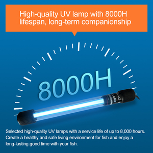 Giá Tốt Ip68 Lâu Dài Nước Tiệt Trùng Thông Minh <span class=keywords><strong>UV</strong></span> Tiệt Trùng Đèn Aquarium Khử Trùng Ánh Sáng - Product Image 2