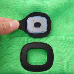 Gorro de Punto con Luz Led para Exteriores Recargable por USB Gorra Luminosa con Faro para Correr de Noche para Hombre y Mujer - Product Image 3