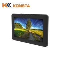 Oferta Imperdível: TV Digital Portátil LCD de 9 Polegadas DVB-T2 ATSC ISDB, TV Automotiva 12V Com Antena e Bateria Integrada