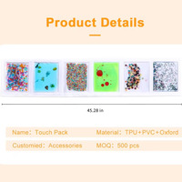 Jouets sensoriels liquides et moelleux EDUsense au design original, accessoires animaux personnalisés, jouets anti-stress pour l'autisme, pack tactile en PVC