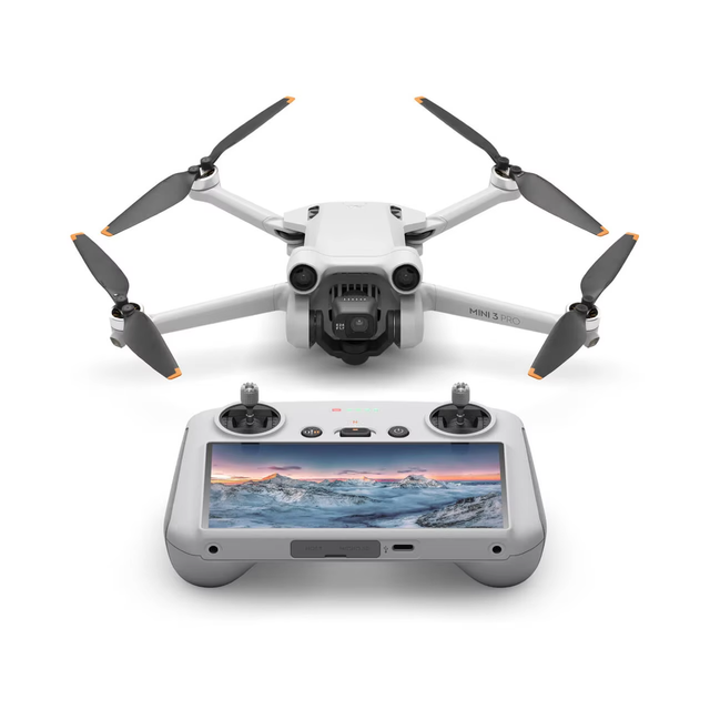Original Mini 3 Pro (RC) Drone 4k Camera 6km Prosumer Long Distance Drone with Screen Remote