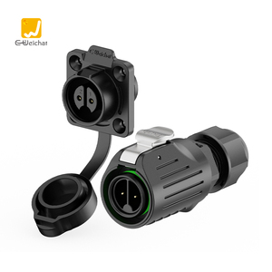 E-Weichat LP16 2Pin All Plastic IP68 Fuente de alimentación de automatización industrial Conectores impermeables - Product Image 3