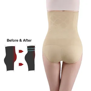 Women's Tummy Control Panty High Waisted Seamless Body Shaper Briefs for Women