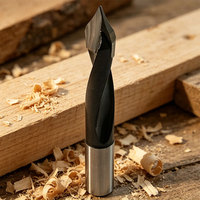 Foret à noyau CNC YASEN série ZY-V en carbure de tungstène à oxyde noir, coupe légère, sans bavures, queue droite pour perçage