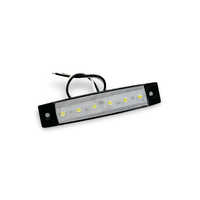 Feu de position latéral à 6 LED 12-24V pour camion, remorque, camping-car, bateau, bus, poids lourd – Feu de gabarit