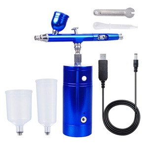 Kit de Compresor de Aerógrafo Inalámbrico Portátil, Automático, Nano Iónico, para Maquillaje, Decoración de Pasteles, Plantillas, Tatuajes y Otros Usos Artísticos - Product Image 4