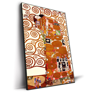 Opera d'Arte di Gustav Klimt 'Il <span class=keywords><strong>Bacio</strong></span>', <span class=keywords><strong>Dipinto</strong></span> a Olio Classico Personalizzato su Tela per Decorazione Murale Moderna del Soggiorno - Product Image 3