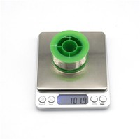Fil à souder sans plomb à âme de colophane 1,0 mm, alliage étain-cuivre respectueux de l'environnement RoHS, flux 2,0-2,5%, point de fusion 217°C