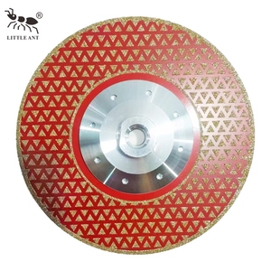 Disco <span class=keywords><strong>de</strong></span> Corte <span class=keywords><strong>de</strong></span> Diamante <span class=keywords><strong>de</strong></span> 7 Pulgadas (180 mm) LITTLE ANT, Calidad Premium, Electrochapado, para Vidrio y Mármol, Corte Rápido y Suave - Product Image 1