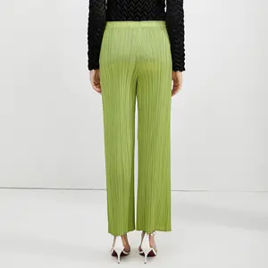 Pantaloni taglie forti pantaloni da donna pantaloni da donna mutandine pantaloni a pieghe a vita alta - Product Image 1