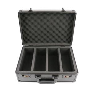 Étui de rangement et de transport pour cartes à collectionner en aluminium à 4 rangées pour PSA/BGS/PCA - Product Image 1