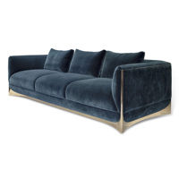 Direktvertrieb 2023 Ledersofa Designer-Villa Großes Wohnzimmer Luxuriöses Mehrsitzer-Sofa