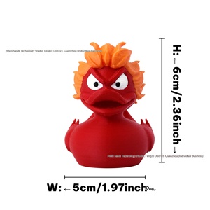 YIDA Série <span class=keywords><strong>de</strong></span> canards imprimés en 3D, best-seller <span class=keywords><strong>Amazon</strong></span>, collection complète, jouets créatifs et tendance, figurines réalistes pour l'intérieur - Product Image 2