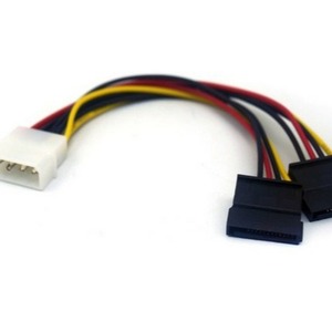 4Pin To 15Pin Power <b>Splitter</b> <b>Cable</b> For Computer SATA Hard Drive Extension Cord PVC Material Convenient Use - Product Image 5