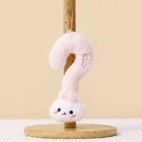 Porte-clés Panda en Peluche Mignon en Forme de Point d'Exclamation, Ours en Peluche Doux, Pendentif de Sac Animal, Poupée, Cadeau Créatif, Vente en Gros Promotionnelle