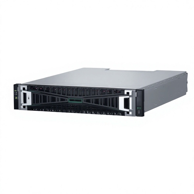 Original New 2U Rack Mount MSA 2072 Hybrid-Flash Storage Array Bundle with 2x1.92TB SAS SSD 16Gb Fibre Channel Controller