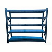 Étagères en métal de qualité supérieure pour entrepôt, étagères en fer de moyenne capacité, étagères de mezzanine pour voitures en extérieur, système d'étagères pour marchandises industrielles