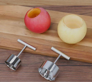 Vente en gros : Outil de cuisine vintage en acier inoxydable Syh650 pour fruits et légumes – Coupe-poire, éplucheur, découpeur et trancheur - Product Image 6