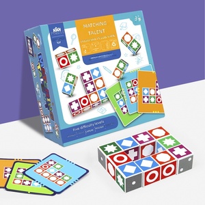 Gioco in legno per bambini per lo sviluppo del pensiero spaziale, della concentrazione e della memoria; Gioco interattivo genitore-figlio; Gioco di costruzione con blocchi - Product Image 3
