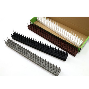 Piques <span class=keywords><strong>anti</strong></span>-oiseaux en PP résistant aux UV, 45 cm, dissuasion humaine contre les pigeons pour toits, rebords et clôtures - Product Image 1