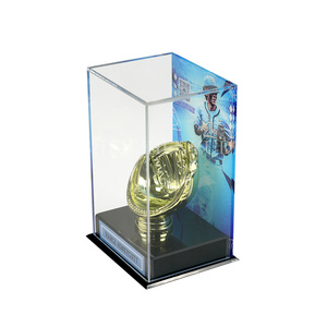 Acrílico alto deporte oro guante béisbol caja personalizada Lucite campeones sublimada vitrina con imagen - Product Image 3