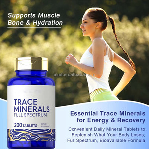 Suplemento de Minerales Traza de Espectro Completo, 200 Tabletas, Rico en Yodo, <span class=keywords><strong>Zinc</strong></span>, <span class=keywords><strong>Selenio</strong></span>, <span class=keywords><strong>Cobre</strong></span> <span class=keywords><strong>y</strong></span> Manganeso, Mejora la Inmunidad en Adultos - Product Image 2