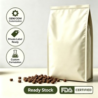 Private Label Droogvoer voor Honden 28% Eiwit OEM ODM Aangepaste Formule Verse Kip Recept Volledige Voeding Volwassen Hond ISO Gecertificeerd