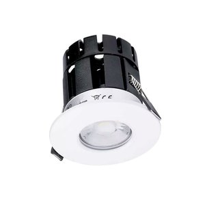 Spot encastré LED 10W CCT IP65 pour Bluetooth, dimmable, résistant au feu 90 minutes, culot MR11/E27, corps en PC, couleur 6000K, SKU-1424 - Product Image 1