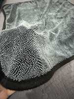 Manufacturer Wholesale Thickened Super Absorbent 1200GSM Braid Car Wash Microfiber Twisted Loop Car Cleaning Towel