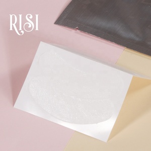 Almohadilla de pestañas <span class=keywords><strong>RISI</strong></span>, Parche de Gel para extensión de pestañas, parches finos debajo de las almohadillas para los ojos, logotipo personalizado - Product Image 2