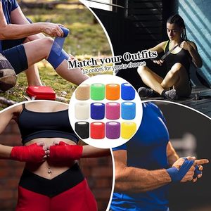 شريط لاصق ذاتي اللصق غير منسوج مطبوع من Xingda ODM للرياضة والطب والطب البيطري - Product Image 3